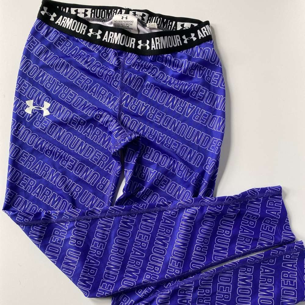 Under Armour HeatGear Purple Leggings